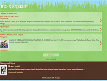 Tablet Screenshot of bioxenergy.blogspot.com