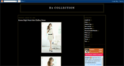 Desktop Screenshot of h2-collection.blogspot.com