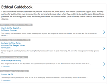 Tablet Screenshot of ethicalguidebook.blogspot.com