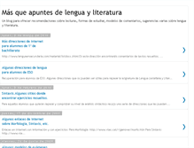 Tablet Screenshot of cajadelenguayliteratura.blogspot.com