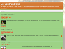 Tablet Screenshot of derjagdhundblog.blogspot.com