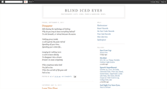 Desktop Screenshot of blindicedeyes.blogspot.com