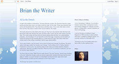 Desktop Screenshot of brianlinvillewriter.blogspot.com