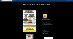 Desktop Screenshot of pastoramiriamalberganti.blogspot.com