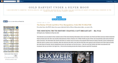 Desktop Screenshot of goldharvest.blogspot.com