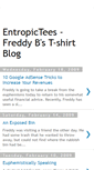 Mobile Screenshot of freddys-tshirt-blog.blogspot.com