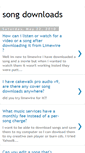 Mobile Screenshot of 4song-downloads.blogspot.com