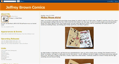 Desktop Screenshot of jeffreybrowncomics.blogspot.com