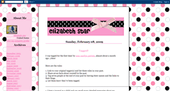 Desktop Screenshot of elizabethstar.blogspot.com