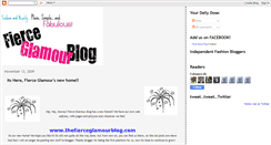 Desktop Screenshot of fierceglamour.blogspot.com