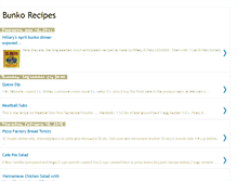 Tablet Screenshot of bunkorecipebook.blogspot.com