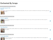 Tablet Screenshot of enchanted-by-scraps.blogspot.com