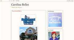 Desktop Screenshot of carolinabelles.blogspot.com