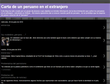 Tablet Screenshot of cartadeperu.blogspot.com