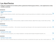 Tablet Screenshot of losmanifiestos.blogspot.com