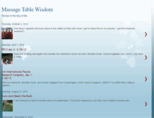 Tablet Screenshot of massagetablewisdom.blogspot.com