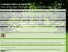 Tablet Screenshot of luokassasattuujatapahtuu.blogspot.com