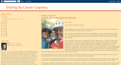 Desktop Screenshot of cancercrapness.blogspot.com