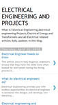 Mobile Screenshot of electricalengproject.blogspot.com