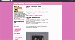 Desktop Screenshot of amazingadventuresofrachy.blogspot.com