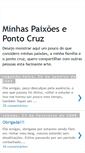 Mobile Screenshot of minhaspaixoesepontocruz.blogspot.com