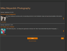 Tablet Screenshot of mikemeyerdirkphotography.blogspot.com