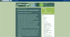 Desktop Screenshot of ambientalurbano.blogspot.com