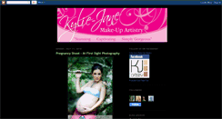 Desktop Screenshot of kyliejanemakeupartistry.blogspot.com