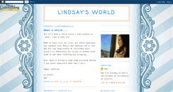Desktop Screenshot of lindsaywestgarth.blogspot.com
