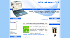 Desktop Screenshot of belajar-komputer-sistem.blogspot.com