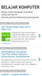 Mobile Screenshot of belajar-komputer-sistem.blogspot.com