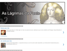 Tablet Screenshot of lagrimasdafonte.blogspot.com