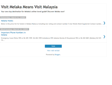 Tablet Screenshot of discovermelaka.blogspot.com