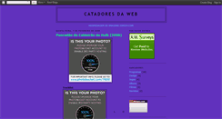 Desktop Screenshot of catadoresdaweb.blogspot.com