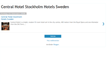 Tablet Screenshot of central-hotel-stockholm-hotels-sweden.blogspot.com