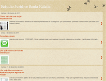 Tablet Screenshot of estudiosantaeulalia.blogspot.com