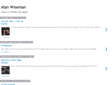 Tablet Screenshot of alanwiseman.blogspot.com
