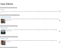 Tablet Screenshot of isaacdakota.blogspot.com