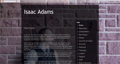 Desktop Screenshot of isaacaaronadams.blogspot.com