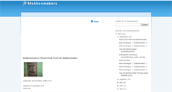Desktop Screenshot of klokkenmakers.blogspot.com