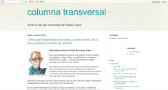 Desktop Screenshot of columnatransversal.blogspot.com