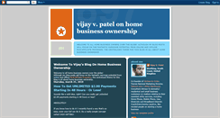 Desktop Screenshot of home-business-ownership.blogspot.com