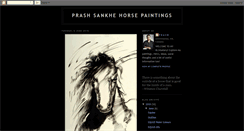 Desktop Screenshot of prashsankhe-horsepaintings.blogspot.com