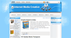 Desktop Screenshot of internetmediacreative.blogspot.com