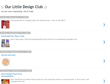 Tablet Screenshot of ourlittledesignclub.blogspot.com