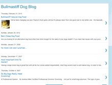 Tablet Screenshot of bullmastiffdogblog.blogspot.com