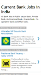 Mobile Screenshot of currentbankjob.blogspot.com