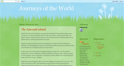 Desktop Screenshot of journeysoftheworld.blogspot.com