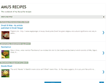 Tablet Screenshot of amusrecipes.blogspot.com