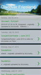 Mobile Screenshot of discoverfriesland.blogspot.com